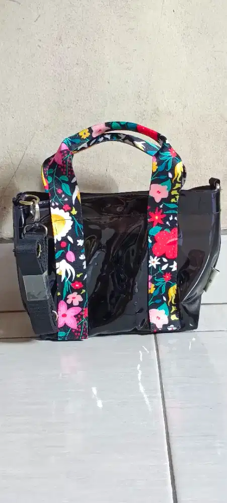 SOLVO Gia Clear Bag - Tas Slempang PVC (New)