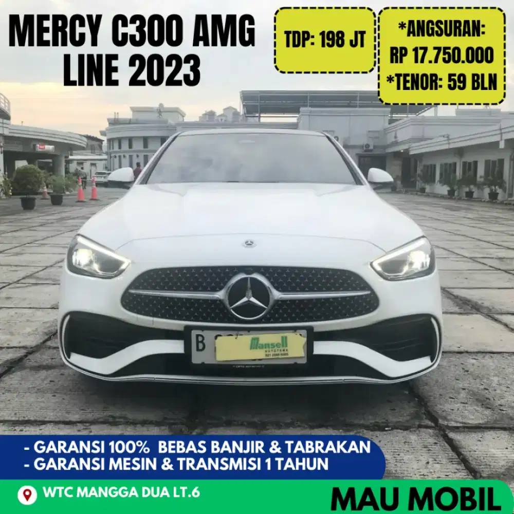 KM 600 SUPER ANTIK, Mervy C300 AMG Lime 2022/2023/2024 Putih