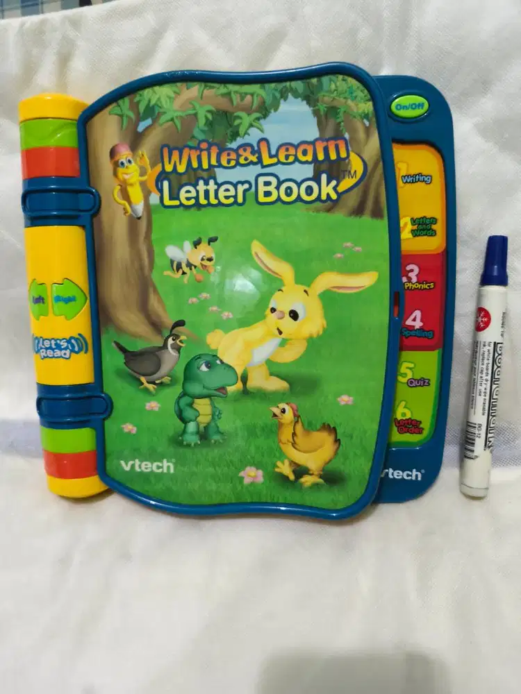 Vtech write and learn Letter book
