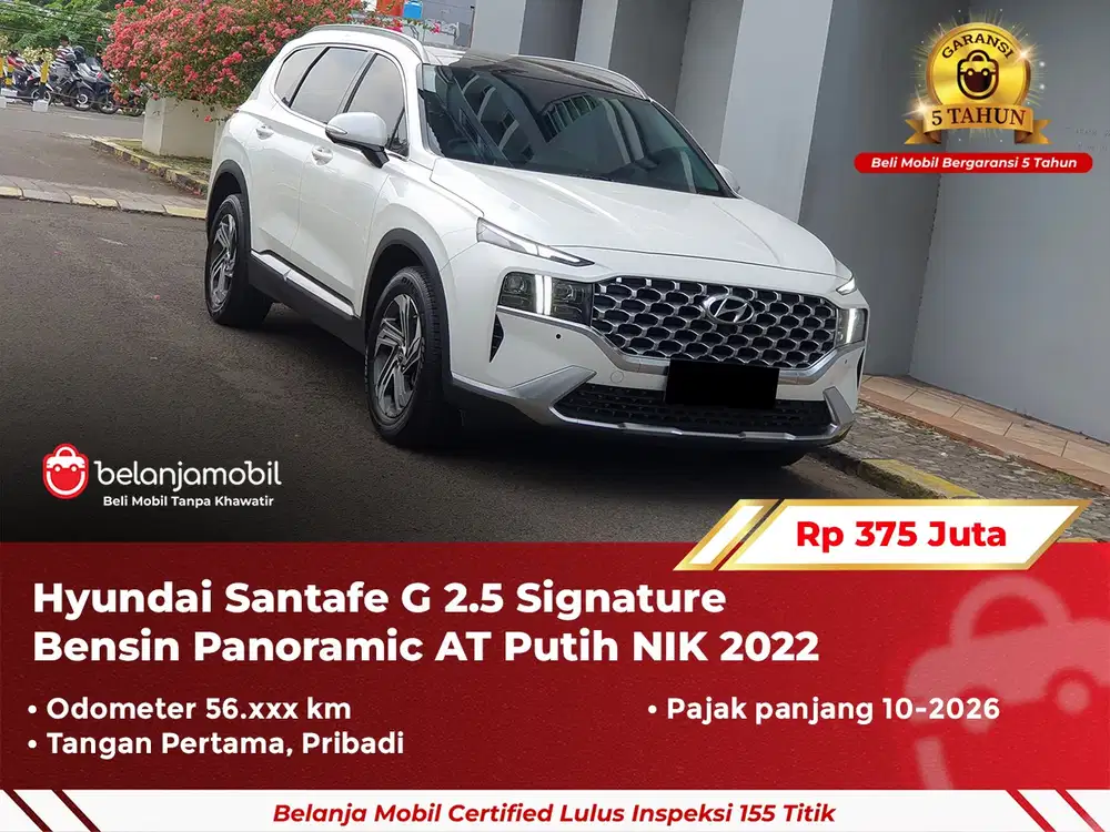 Hyundai Santa Fe 2022 Bensin