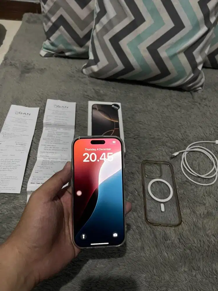 Iphone 16 pro 128 ibox garansi sampe 2026