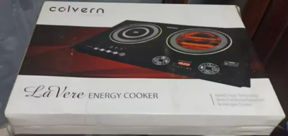 Kompor Tanam baru merk Colvern gratis Rice cooker 1,8 L merk Wellhome