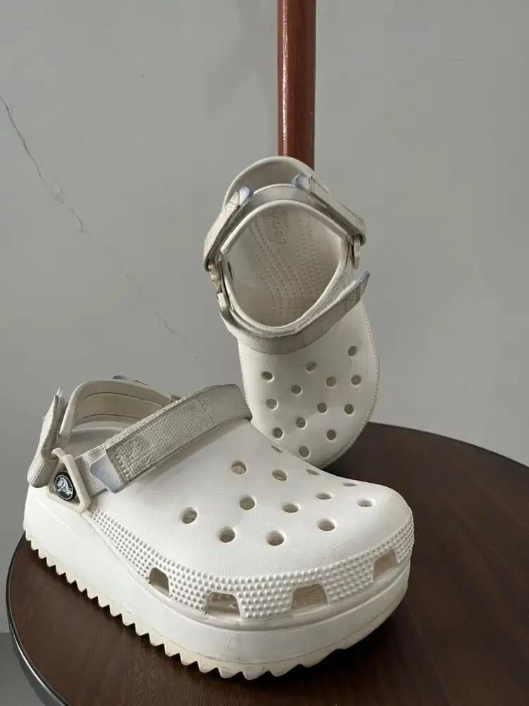 Sandal Crocs women wanita white