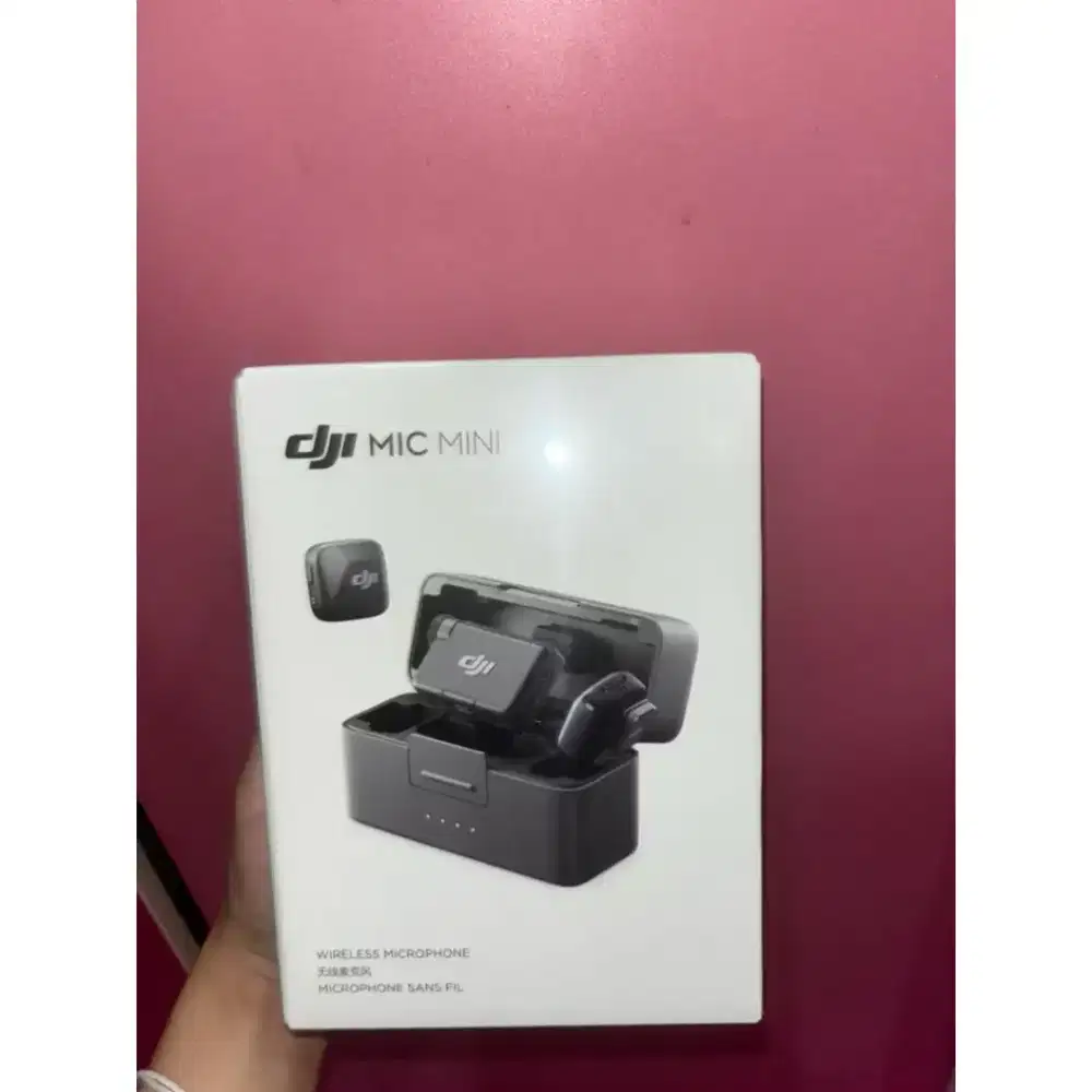 DJI Mic Mini (2TX + 1 RX + Charging Case) Hitam Black
Segel Alt Lark