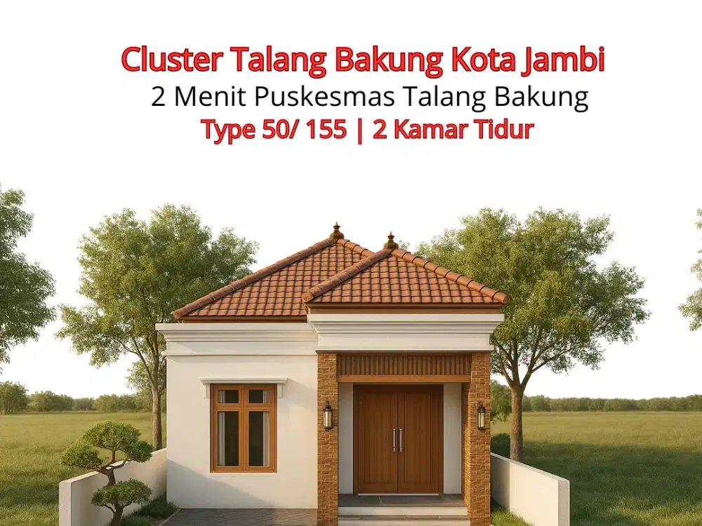 Jual Cluster Talang Bakung Kota Jambi