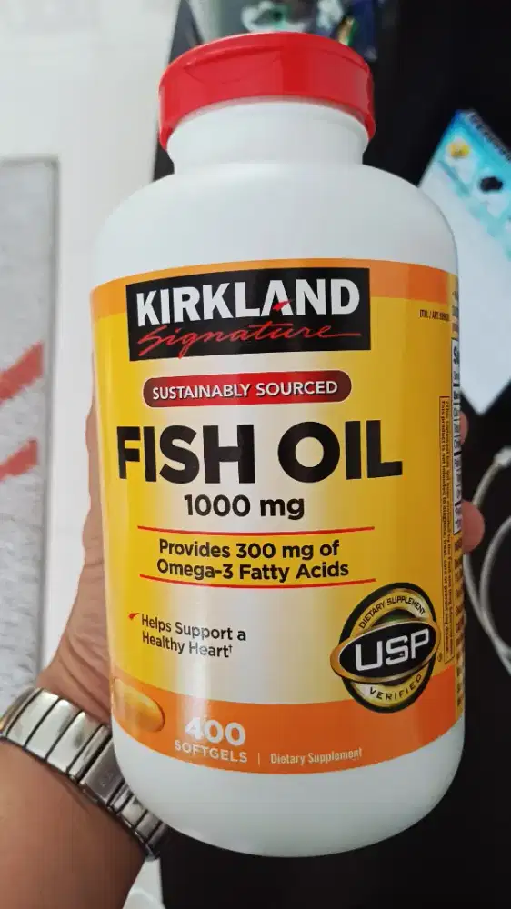 Suplemen fish oil 1.000 mg