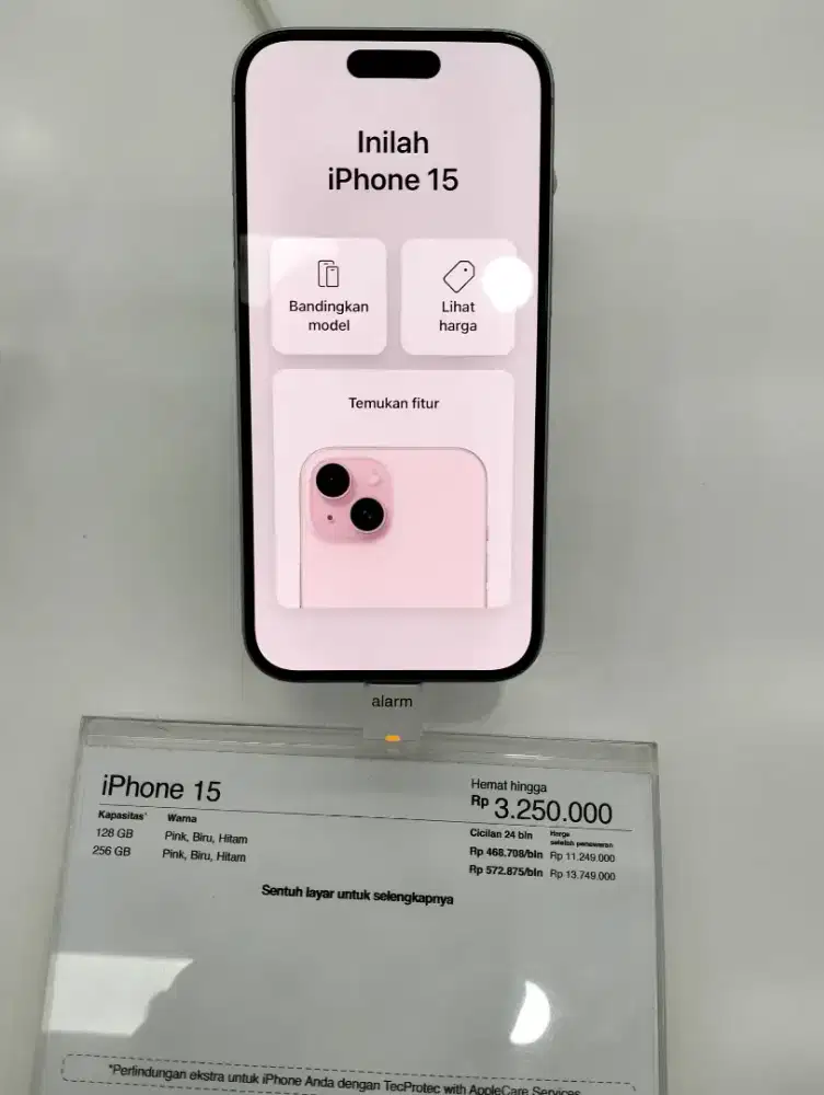 Credit iPhone 15 128GB cicilan bunga mulai 0%
