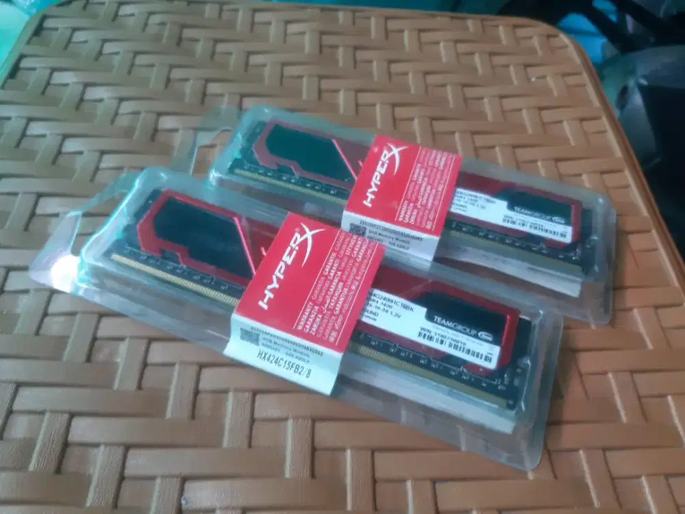 RAM PC DRR4 8GB (4x2 keping) HyperX Fury LIFETIME