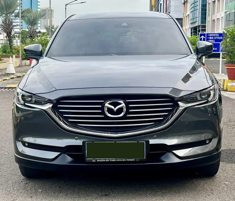 Mazda CX-8 CX8 CX 8 Elite 2020 Antik Low KM Murah Bekas Abu Genap Top