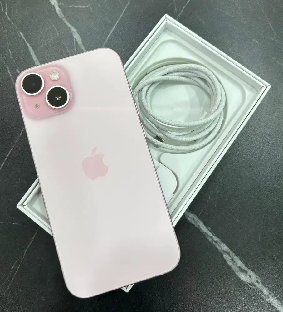 Iphone 15 128gb pink inter regist fullset nominus