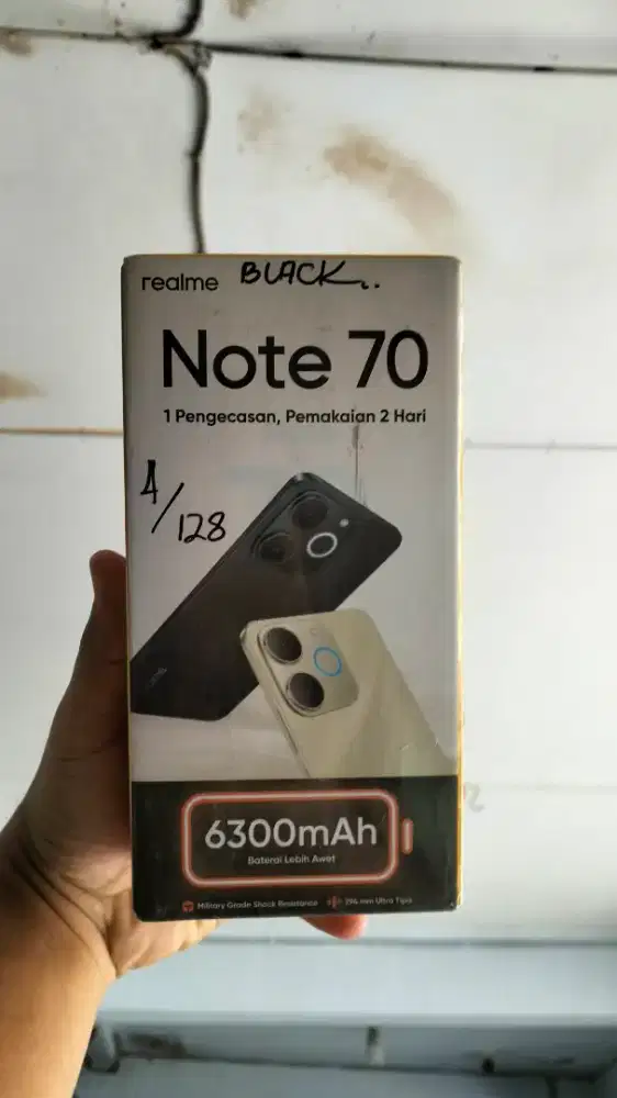 Realme note 70 (4/128) new spesial promo