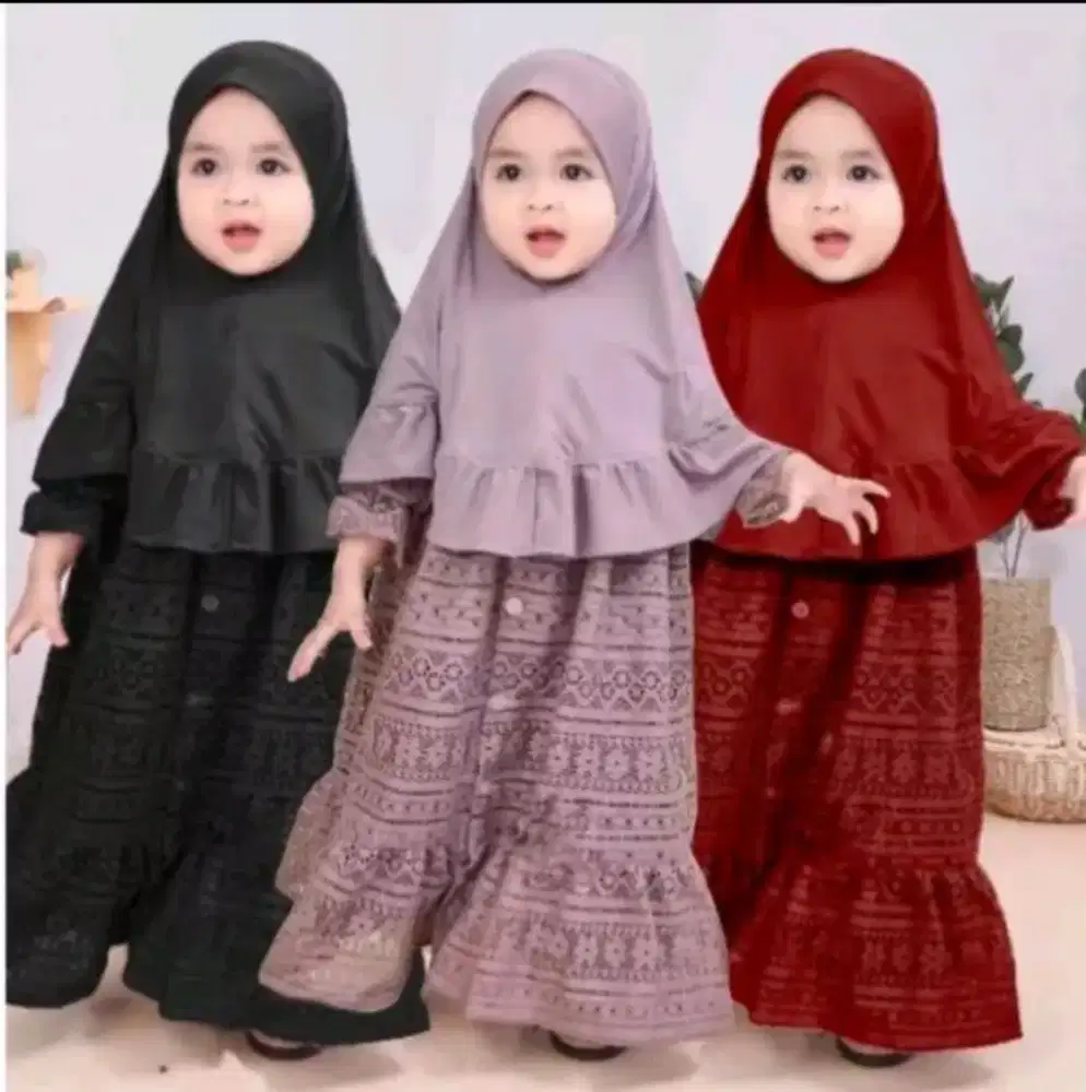 jual gamis barokat Malika
