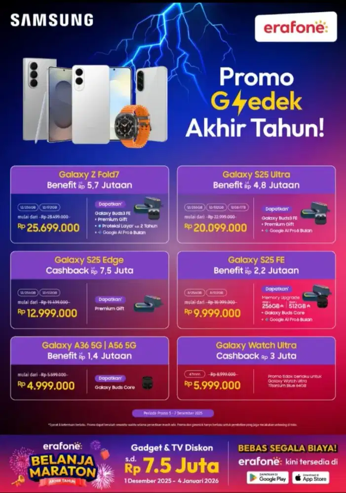 Promo Gledek Akhir Tahun