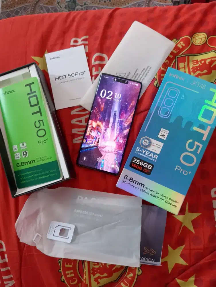 Infinix Hot 50 Pro + (Preloved) 8/256GB 100% Mulus Good Condition