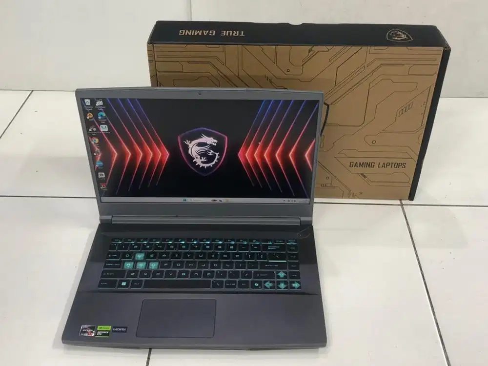 MSI Thin A15/ garansi resmi sampai Januari 2028/R7 7735/Gtx405/8/512Gb
