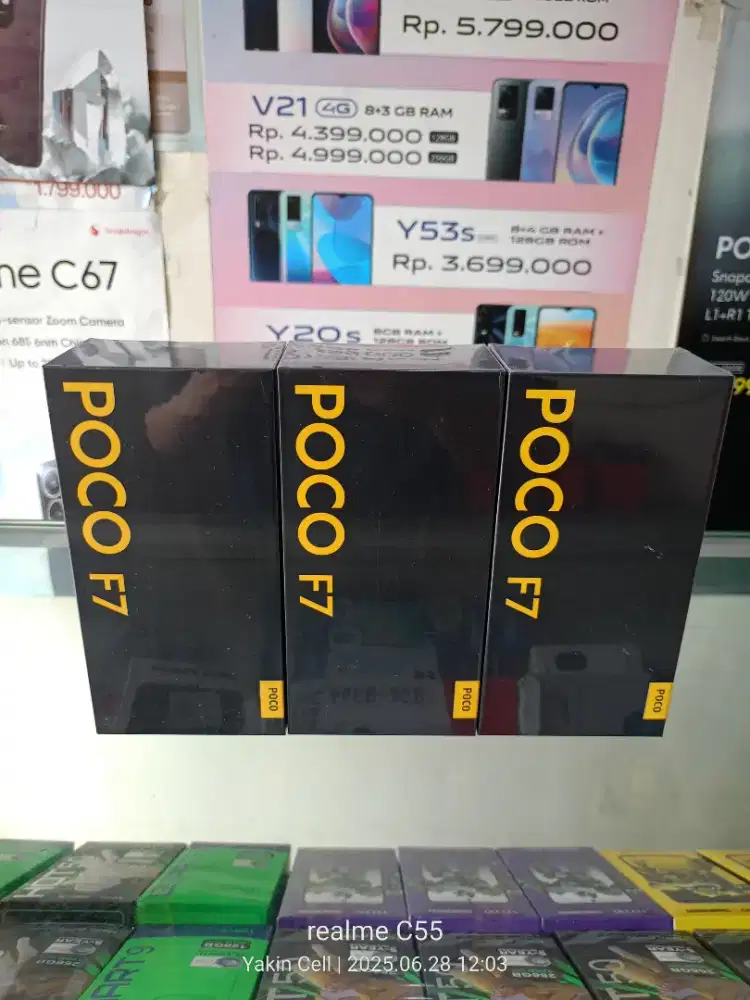 Xiaomi Poco F7 5G 12/512 GB Snapdragon 8s Gen 4 Garansi Resmi
