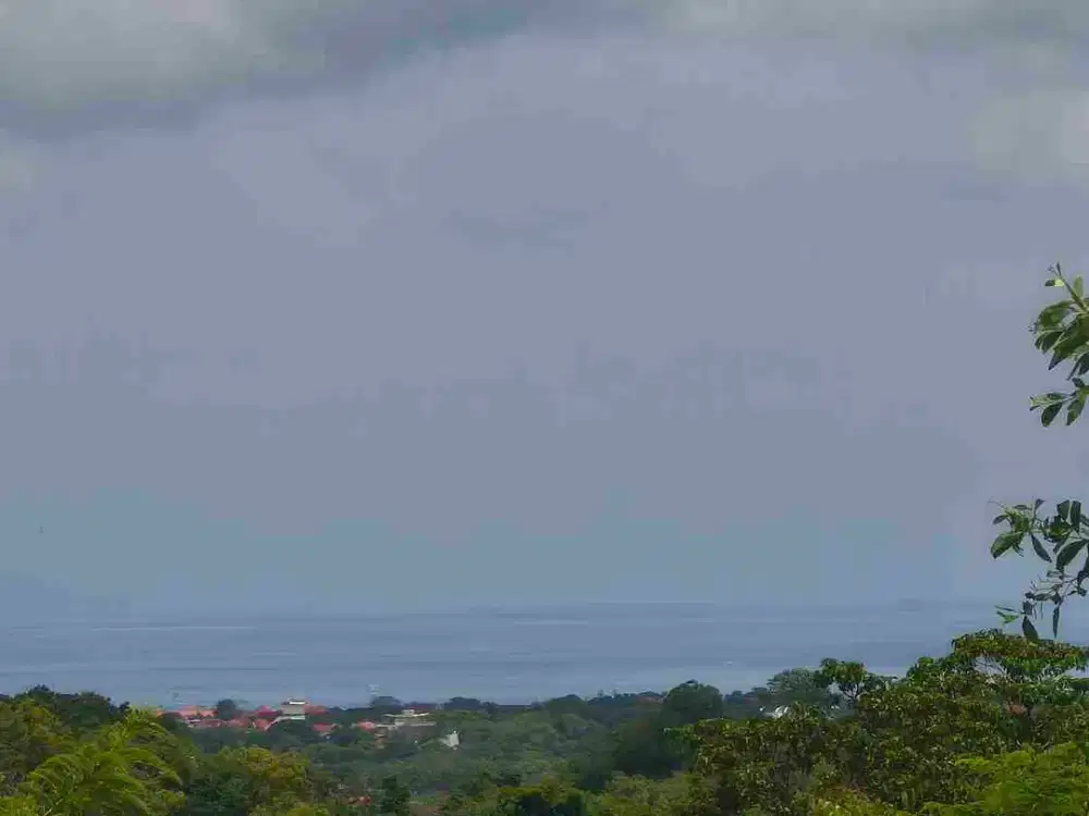 dijual tanah second floor ocean view luas 6,19 are IDR 380 juta per are dekat beranda bukit Kutuh Kuta Selatan Badung Bali