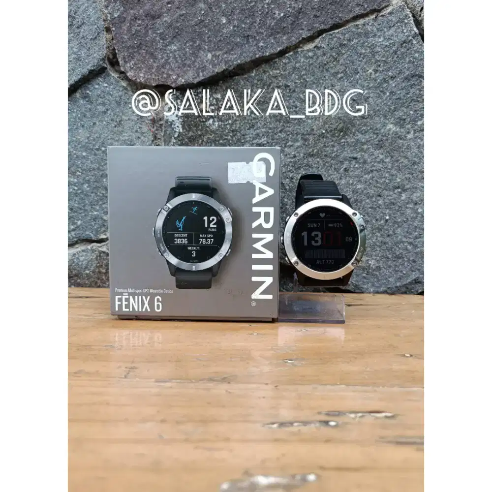 Garmin fenix 6 second