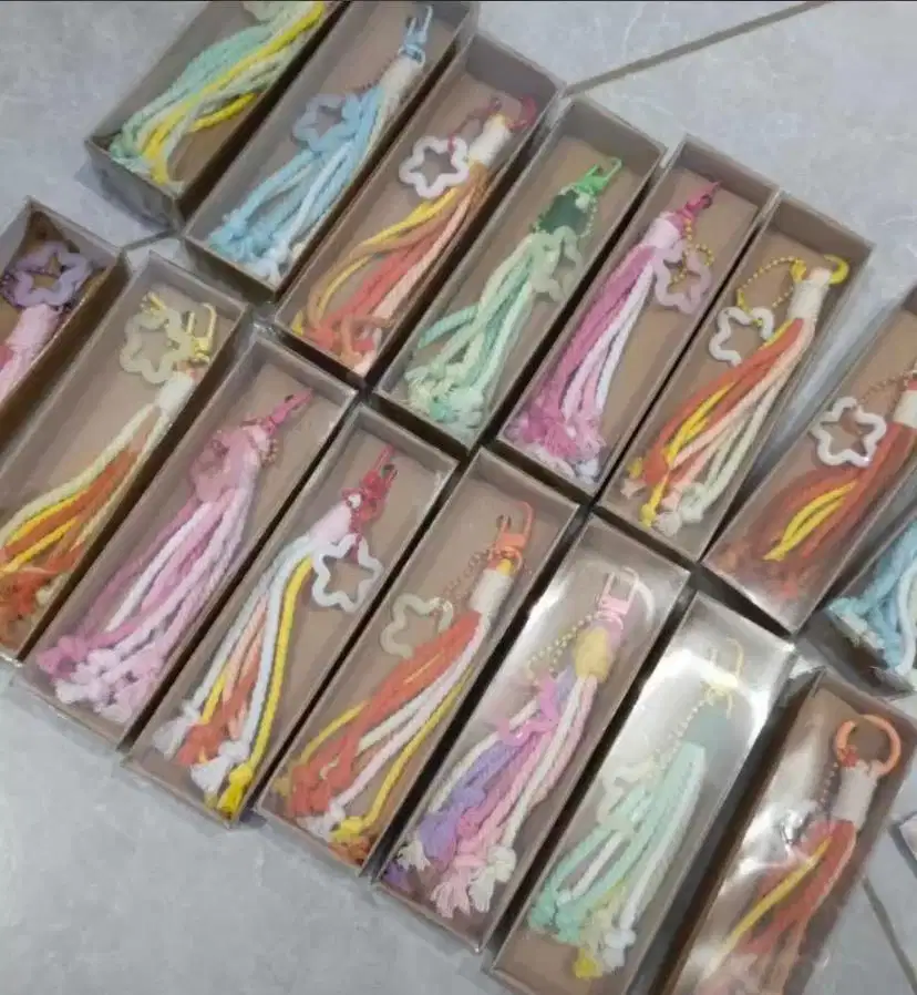 Bag Charm tali macrame sleman murah