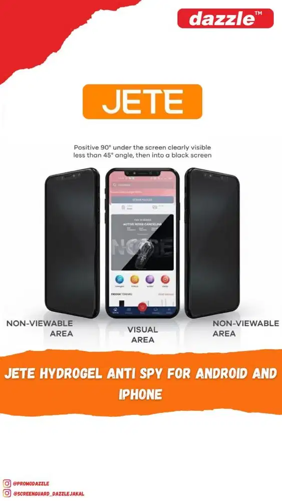 Jete Hydrogel Anti spy