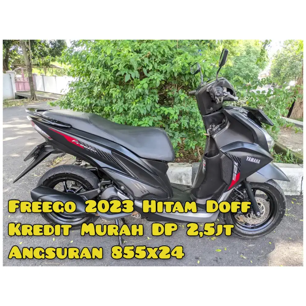 Freego 2023 Hitam Doff Full Orisinil