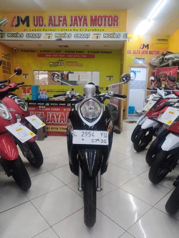 Mesin Normal ^ Yamaha Fino Sporty th 2015.