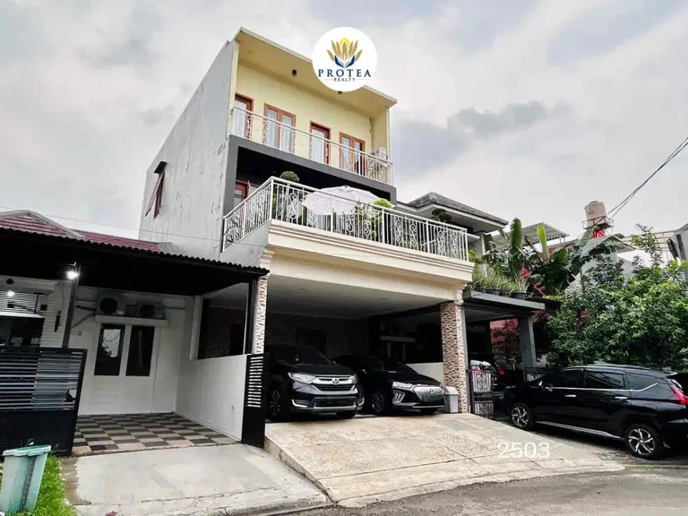 Dijual Rumah 3 Lantai Fully Furnished di Griya Sutera