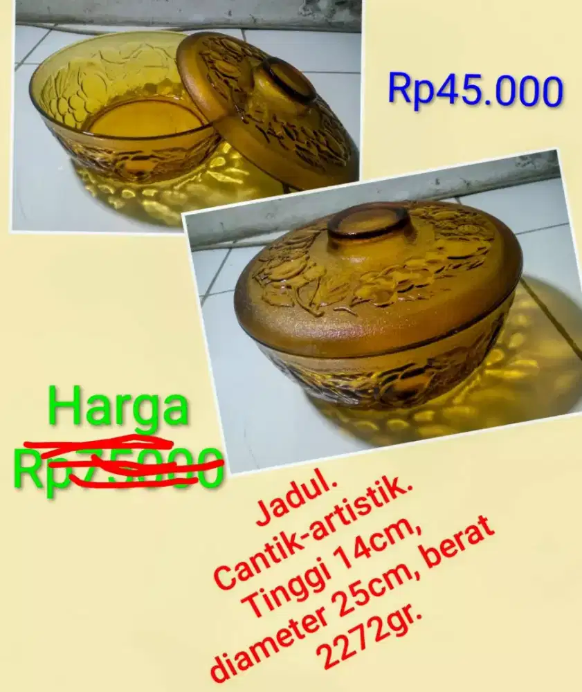 Mangkok Bertutup Jadul