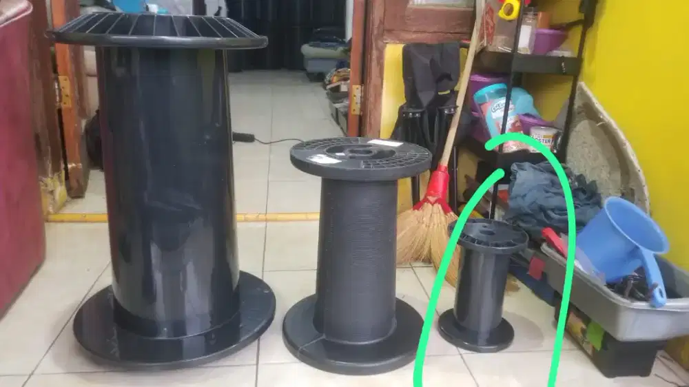 Bobin kolase untuk pilar tanaman atau bonsai