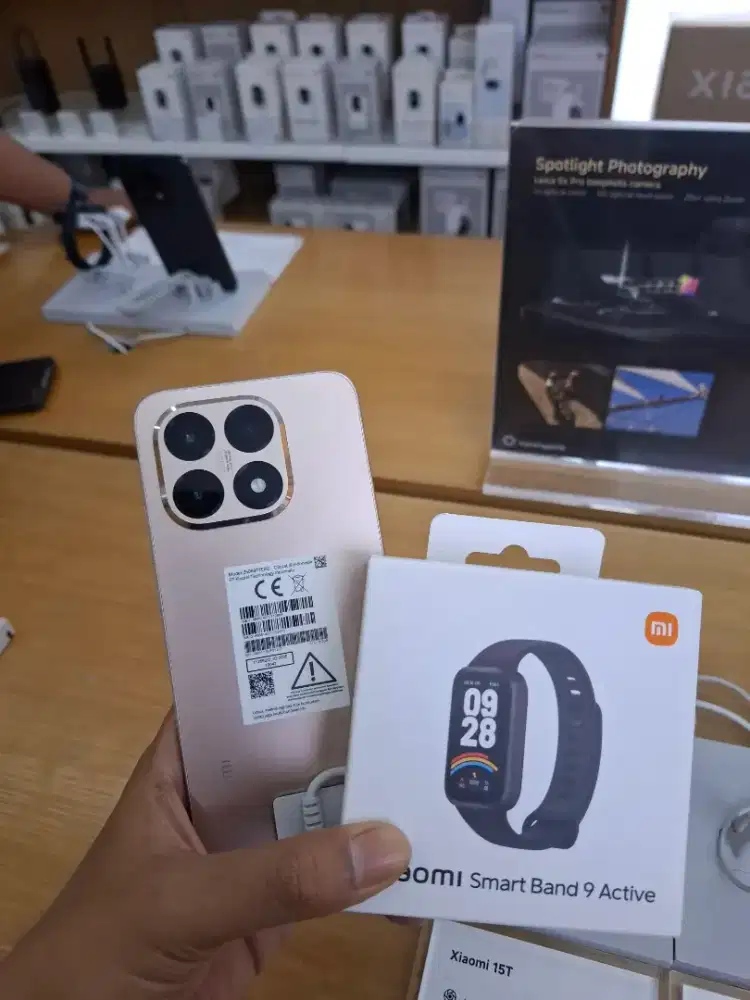XIAOMI 15T 12/512Gb Rose Gold, Gratis Smartband 9 Active