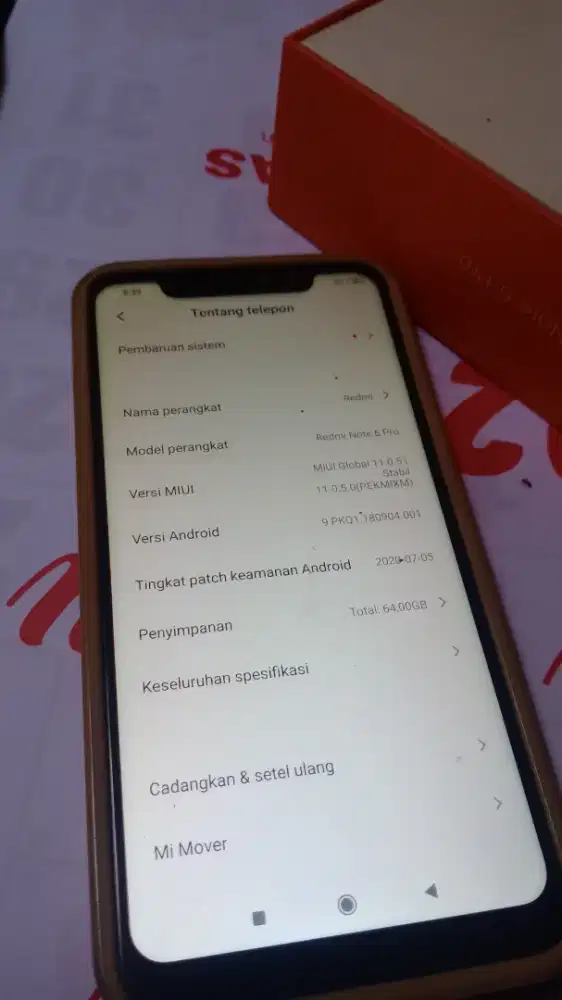 redmi not 6 pro