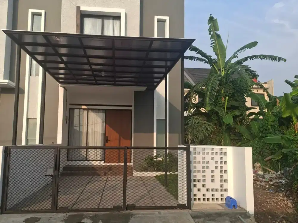 Rumah baru 2 lantai di taman Pulo gebang Cakung Jakarta Timur