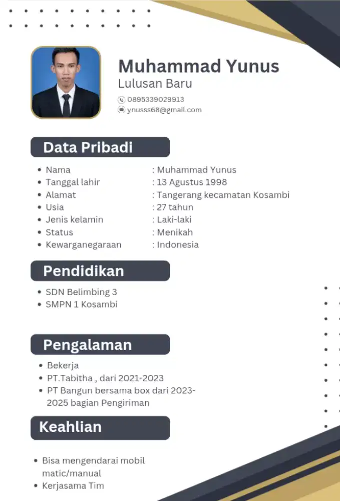 Mencari pekerjaan driver