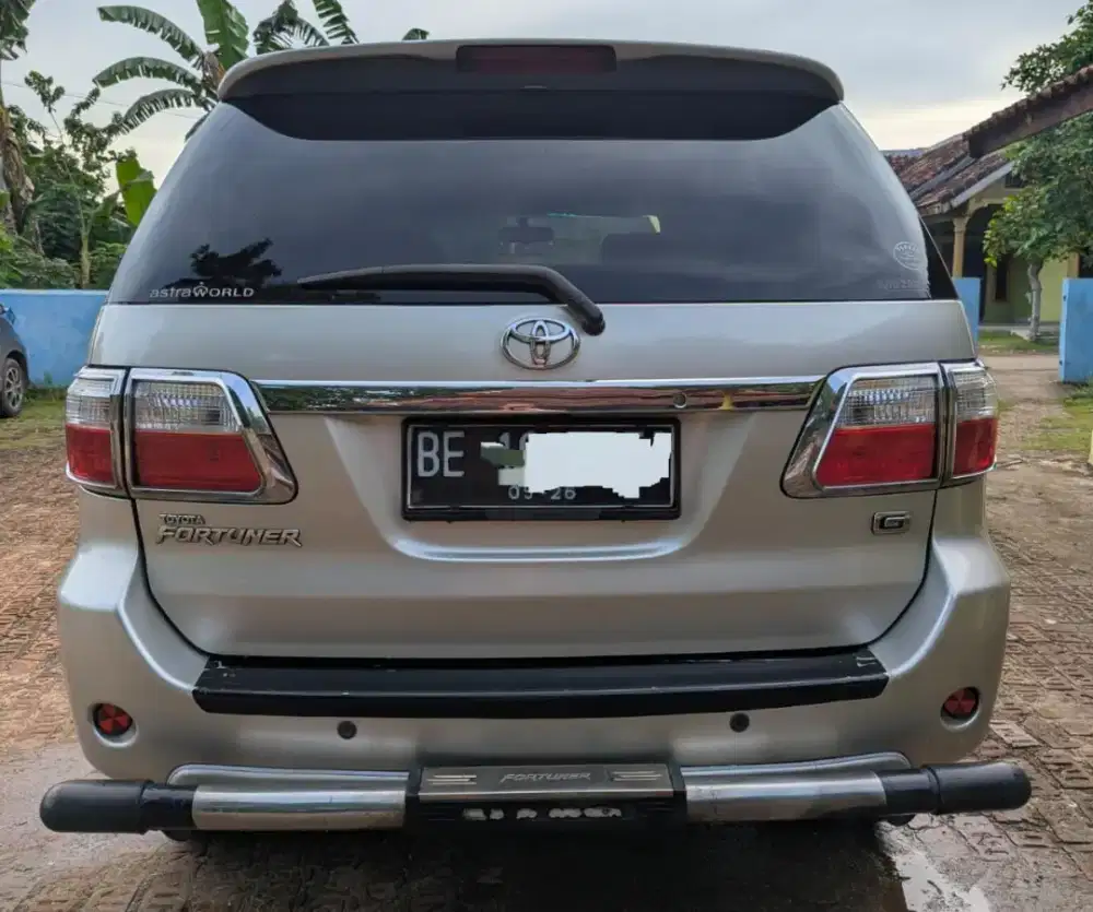 FORTUNER DIESEL 2011 MANUAL ISTIMEWA