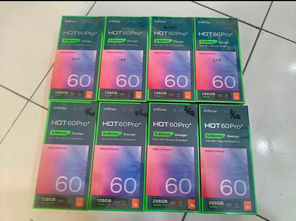 Infinix hot 60 pro plus 8/256 new
