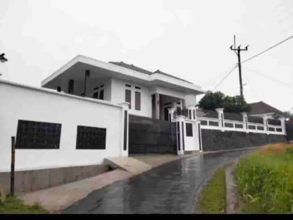 DIJUAL RUMAH + KOLAM + SAWAH + PETERNAKAN DI SUKARATU TASIKMALAYA