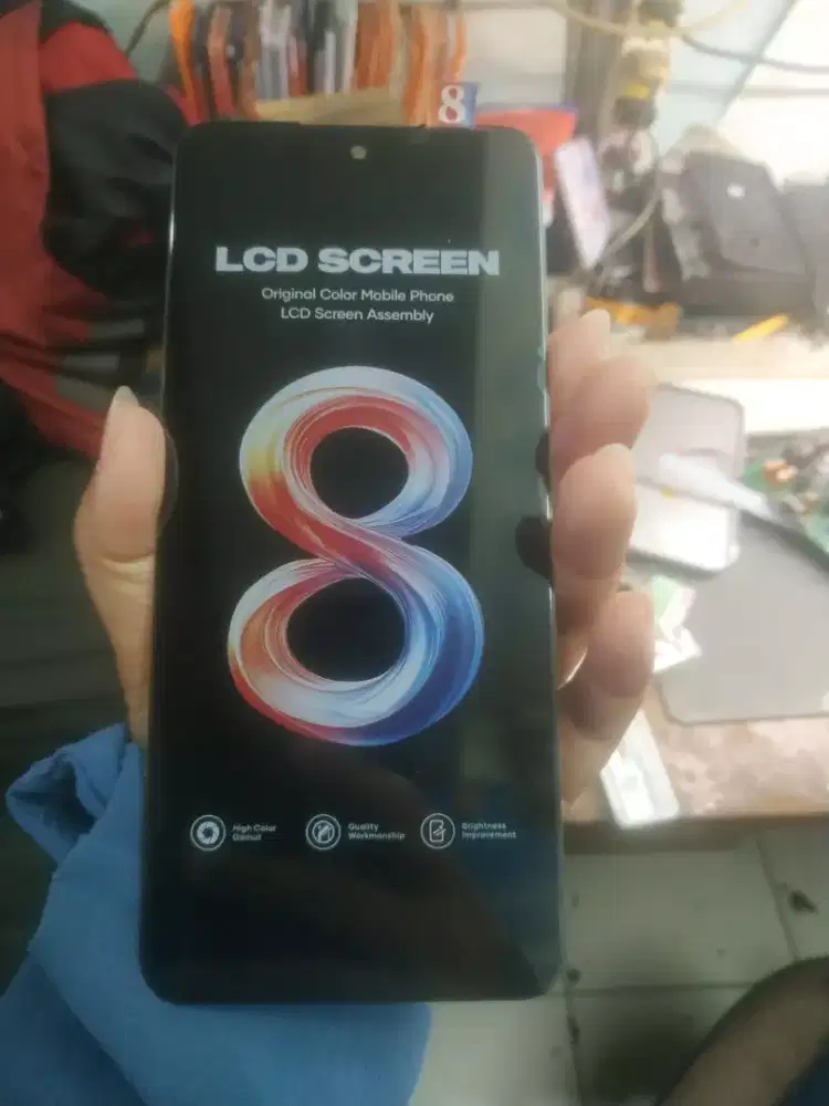 Jual Lcd infinix hot 11S nfc.gratis pasang