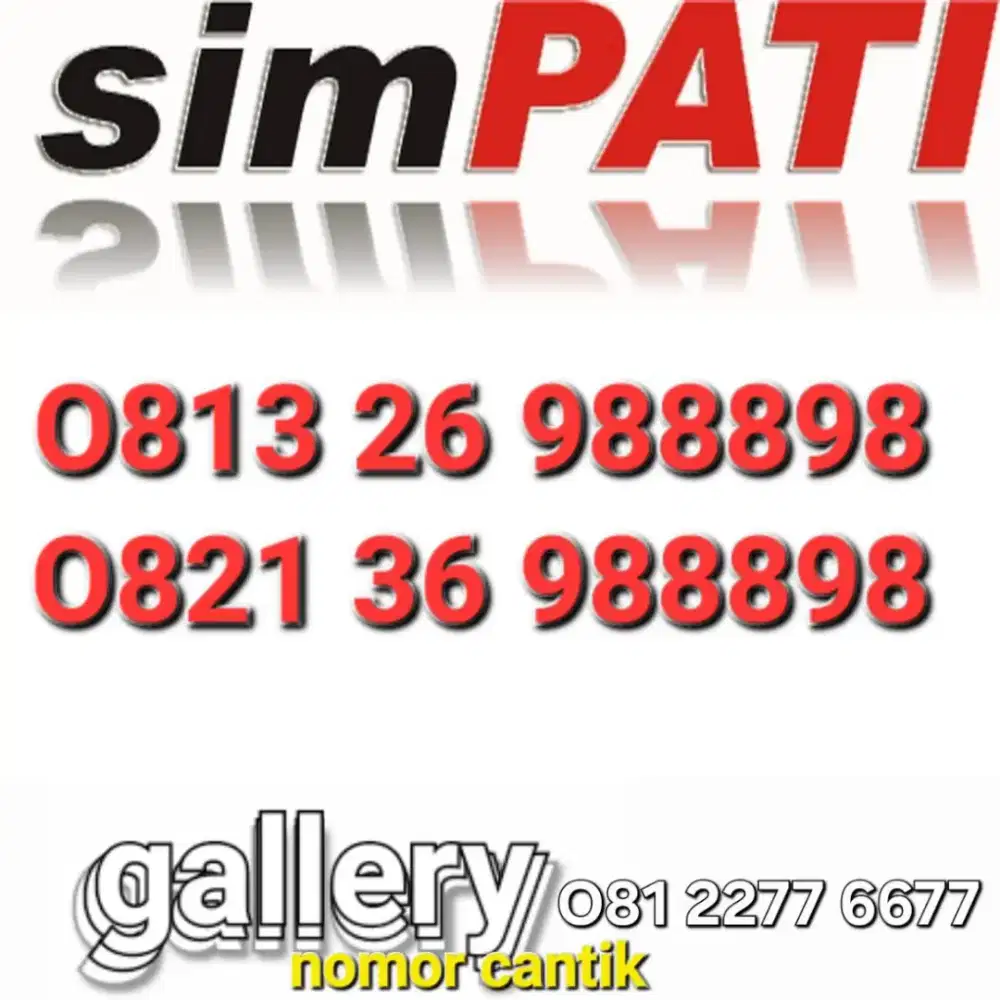 Nomor simpati 88898