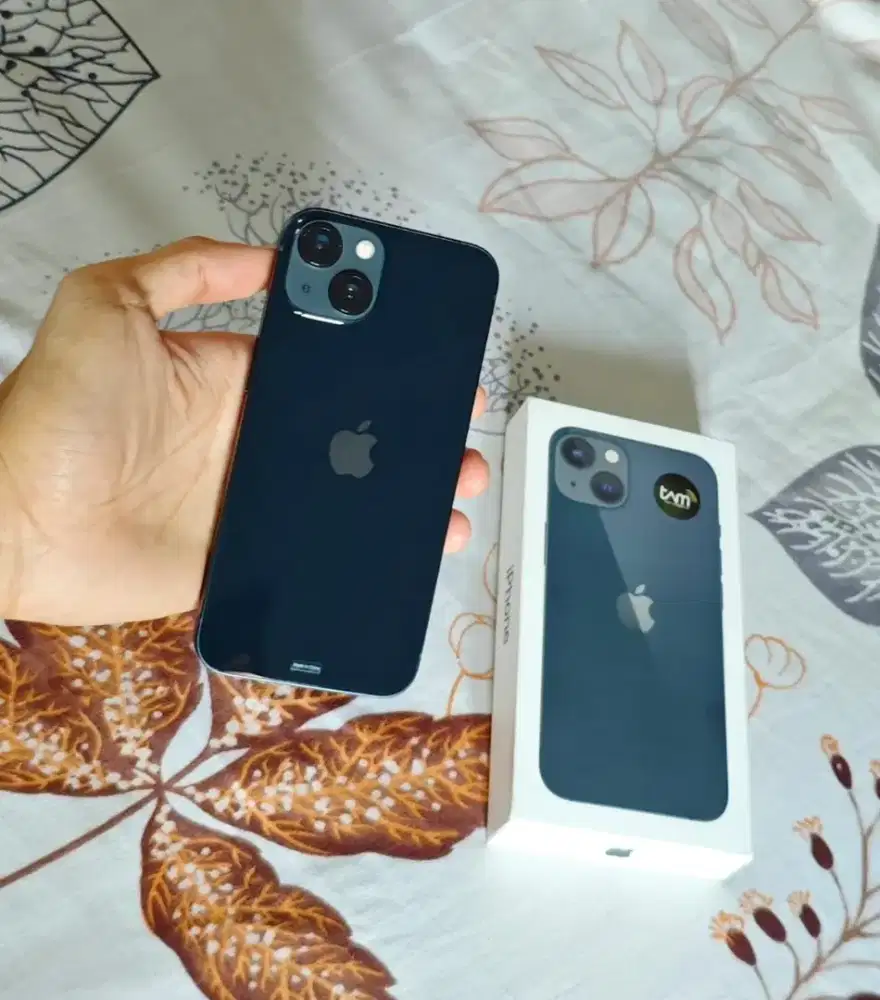 Iphone 13 128gb ibox mulus lengkap Noken 1bulanan pakai rasa baru