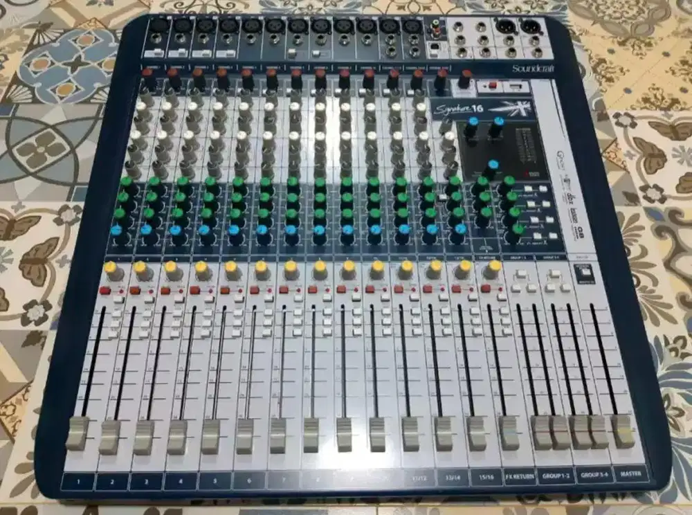 Mixer Soundcraft Signature 16 original CSA