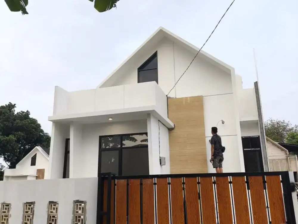 2 JUTA BISA BELI RUMAH MEWAH DENGAN MEZZANINE INI DEKAT TOL DAN LRT