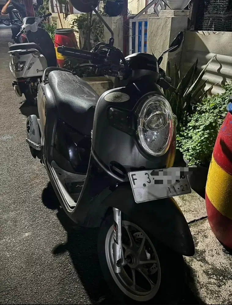 Motor second scoopy 2017