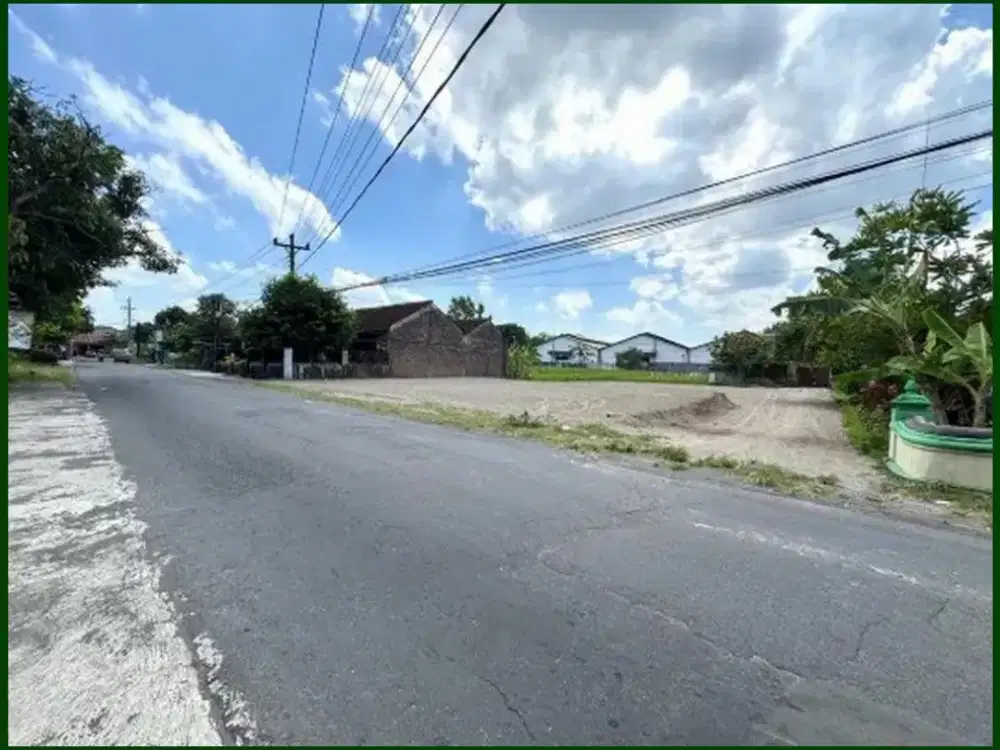 JualTanah Jogja Kalitirto Sleman Dekat SMK nasional Berbah Untuk Rumah,