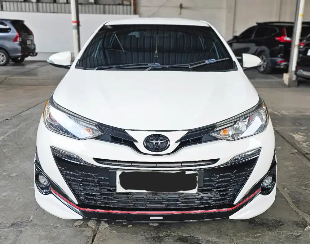 Baru 62rban Km Toyota Yaris TRD Sportivo AT Matic 2019 Putih Mulus