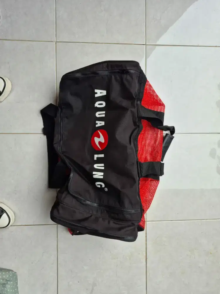 Tas Selam   Diving Mesh Duffle Bag Aqualung
