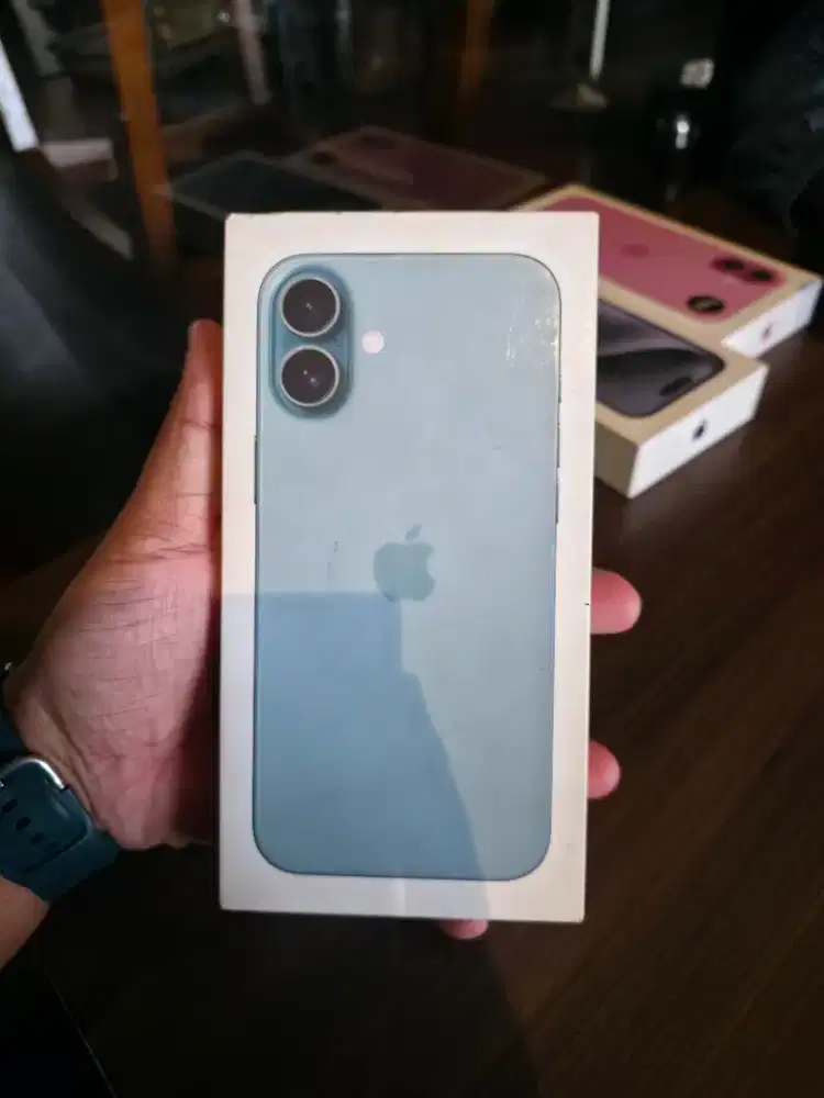 IPhone 16 + 128GB Baru (segel) IBOX