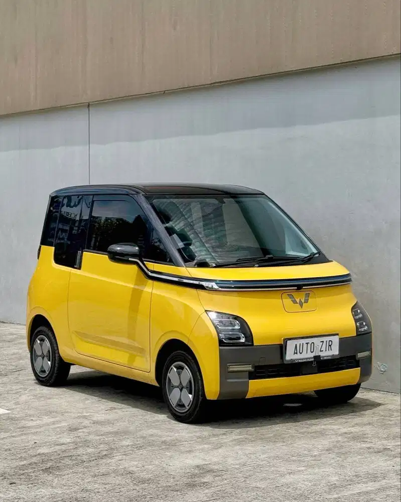 Wuling Air EV Long Range Kuning 2023 10rb KM Record Tdp Murmer Ori Bu