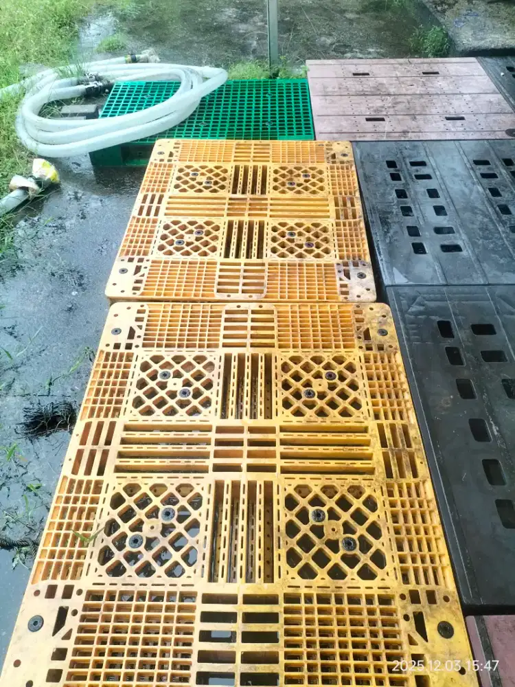 pallet plastik tebal dan kokoh