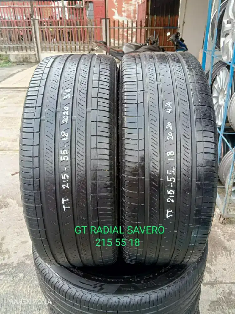 2 pcs GT RADIAL SAVERO 215_55_18 (2020)