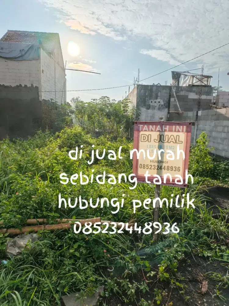 Di JUAL tanah murah milik sendiri